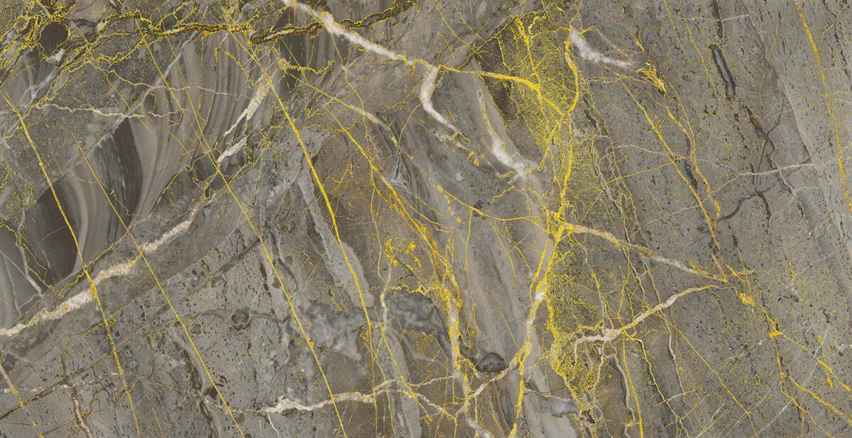 Керамогранит Azario Cortez Gold 60x120 Carving H18004008G