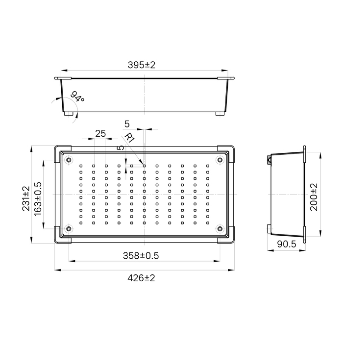 Iddis Kitchen Line коландер нерж. сталь 42х23 KOL23S0i59