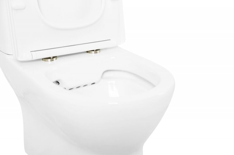 Унитаз-компакт безободковый с сиденьем BelBagno ENERGIA BB8134CPR/SC BB8134T
