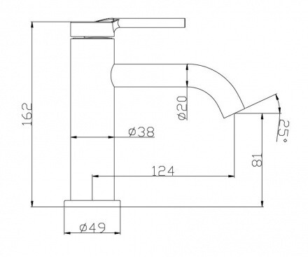 BelBagno смеситель для раковины MAR-LVM-IN