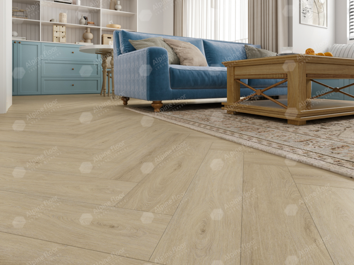 Alpine Floor Parquet Light SPC ламинат Дуб Денеб ECO 13-25AB-R 600 х 125 х 4мм