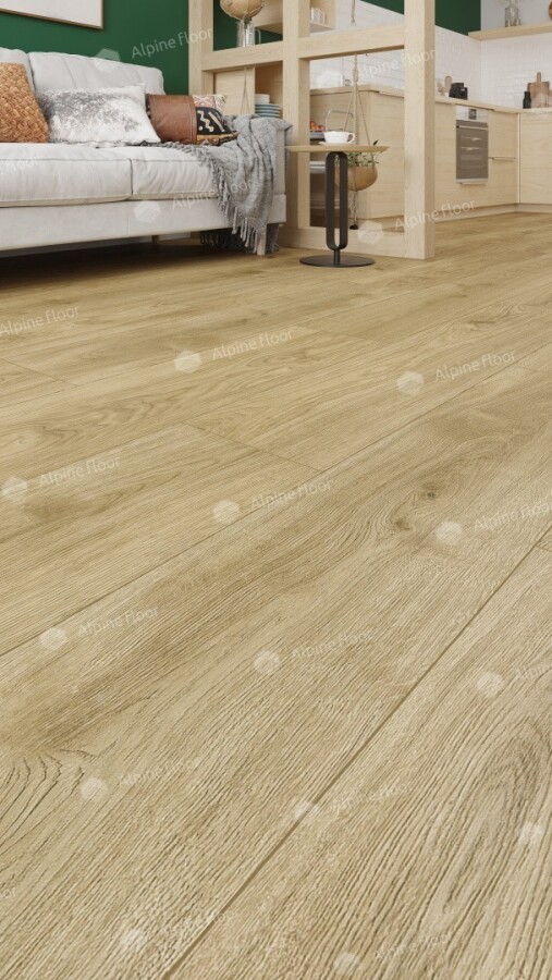 Ламинат Alpine Floor Aqua Life XL, LF104-06 Дуб Маджоре, 1285x280x8мм