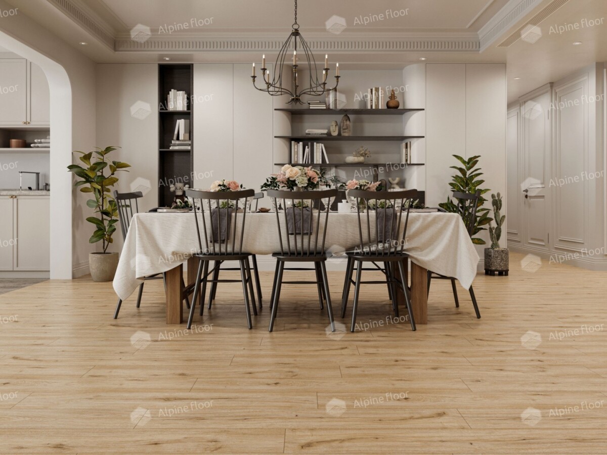 Alpine Floor Solo Plus SPC ламинат Ларго ЕСО 14-601-R 1220 х 183 х 4.0 mm