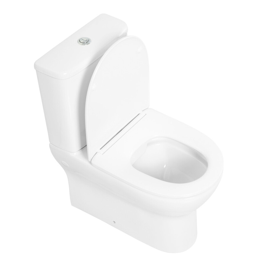 Унитаз-компакт безободковый с сиденьем BelBagno ENERGIA BB8134CPR/SC BB8134T