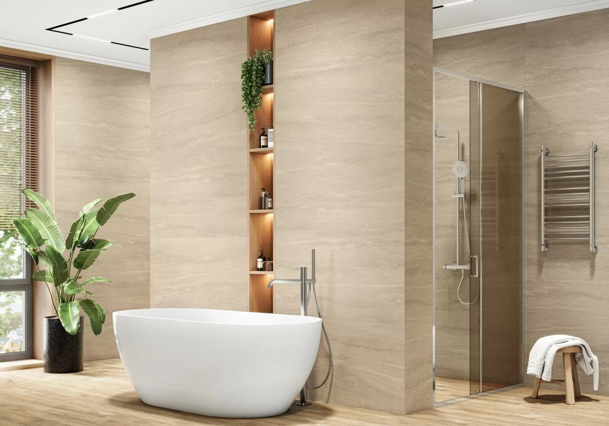 Керамогранит 60120TIV11M LCM Tivoli Romano Матовый Карвинг 600 x 1200 x 7 мм.