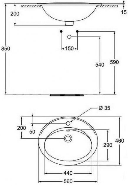 Opadiris Vidima Box раковина мебельная Z0000000435