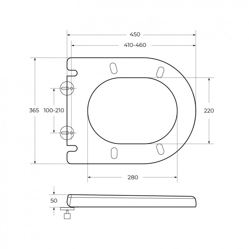 Cezares Stylus унитаз-компакт подвесной безободковый CZR-152-CPR+CZR-151-T