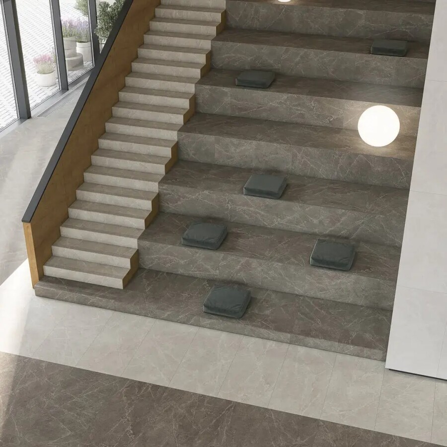 Керамический гранит Kerama Marazzi Прованс Эстерель серый светлый матовый обрезной 60x60x0,9 KM6060G0501R