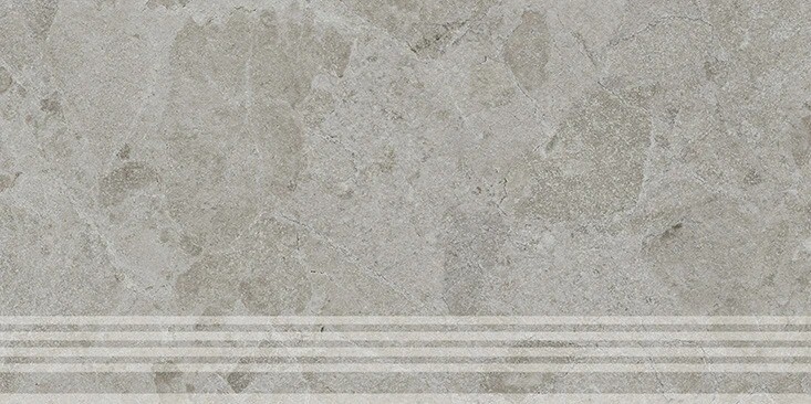 Керамический гранит Ступень Kerama Marazzi Прованс Сплит серый матовый обрезной 30x60x0,8 KM6060G1241R8GRF
