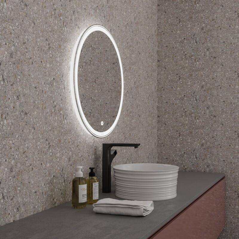 Зеркало Grossman SENTO D700 (800*800*45) LED с сенсорным выключателем 98080