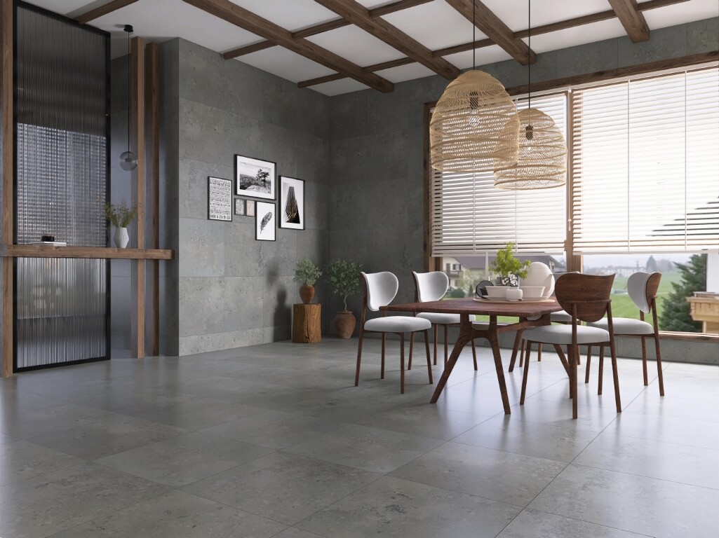 Керамогранит Eurotile Limestone Beige Mat 60x60 7930138704576