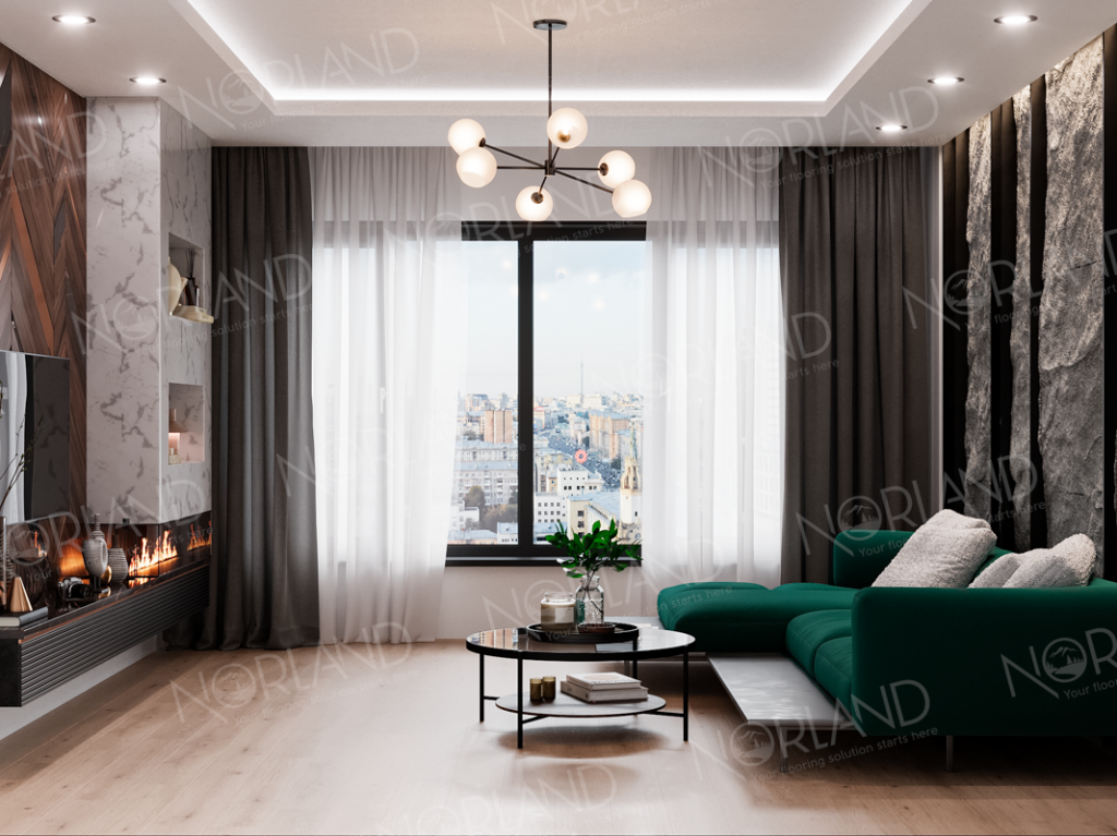 Alpine Floor Norland Lagom Parquet SPC ламинат Elegant 1033-8A 600 х 125 х 3.5мм