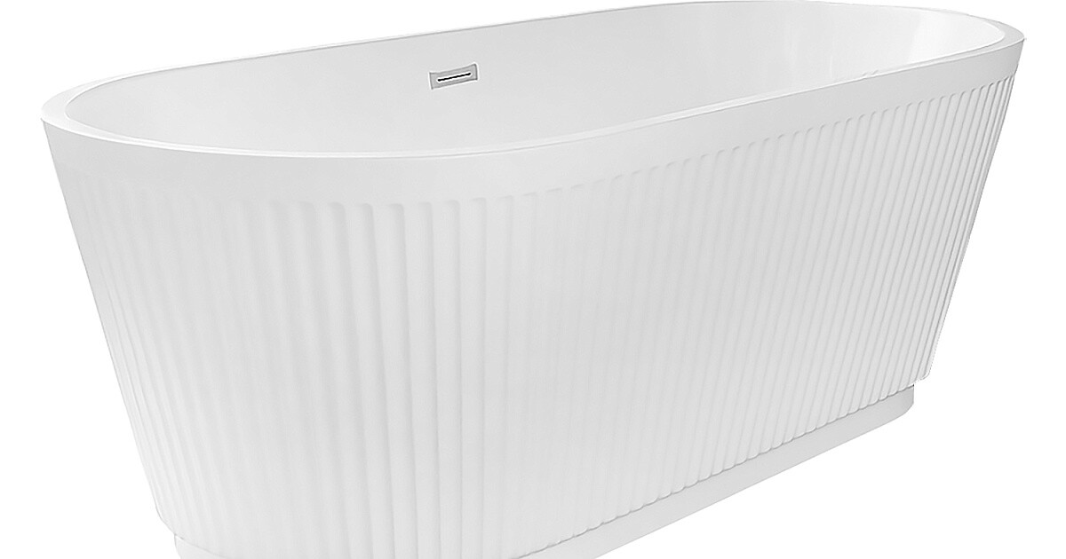Ванна акриловая Loranto 1700х750х580 отдельностоящая, в комплекте с сифоном и опорными ножками CS-11-170