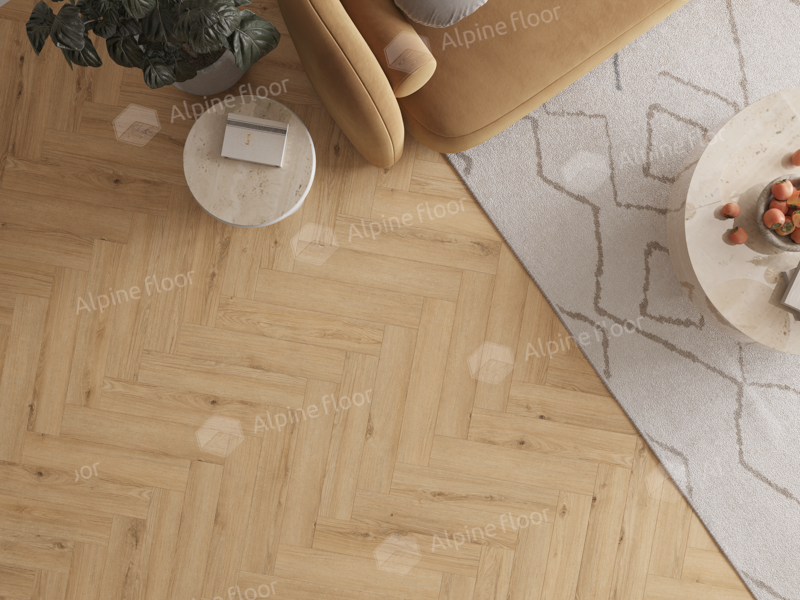 Ламинат Alpine Floor Ville 63276 Дуб Цетинский 643 x 131 х 8 mm