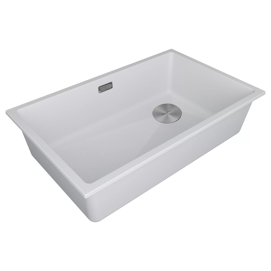Кухонная мойка LUMI 74 UNI-SKEW LU74SK-WH