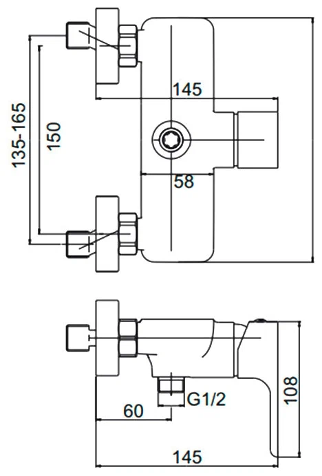 Gerhans K15W смеситель для душа K12015W