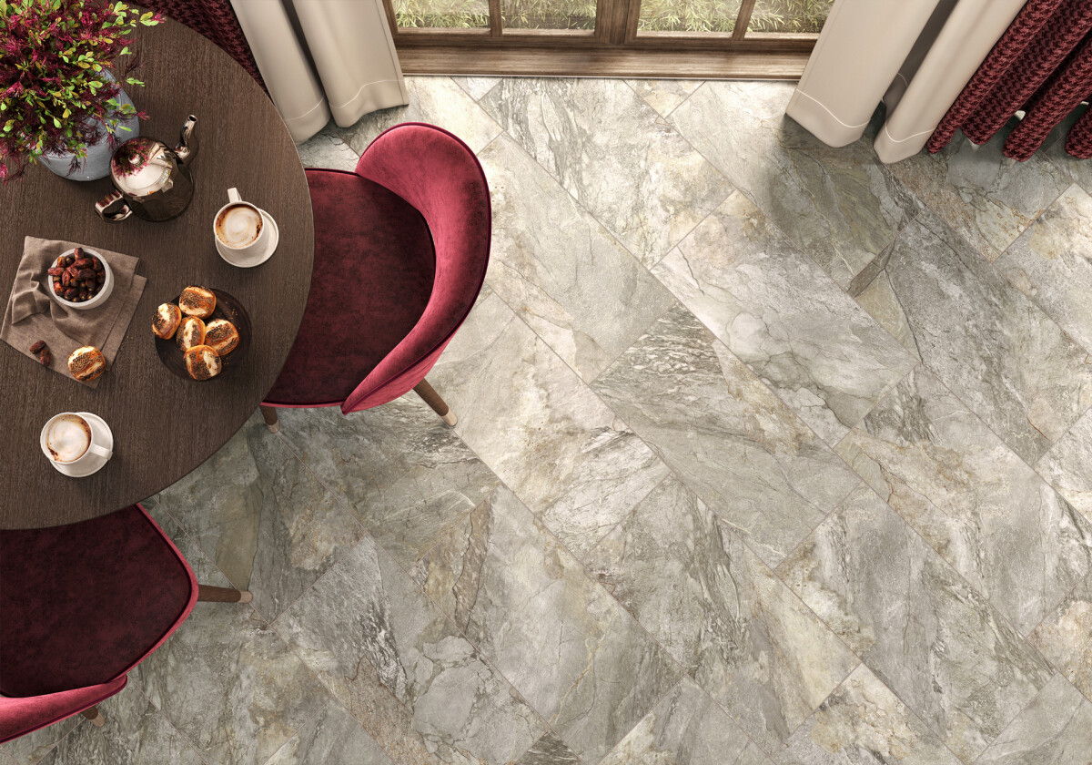 Керамогранит Delacora D30002M Slate Brown матовый карвинг 300x600x9.5