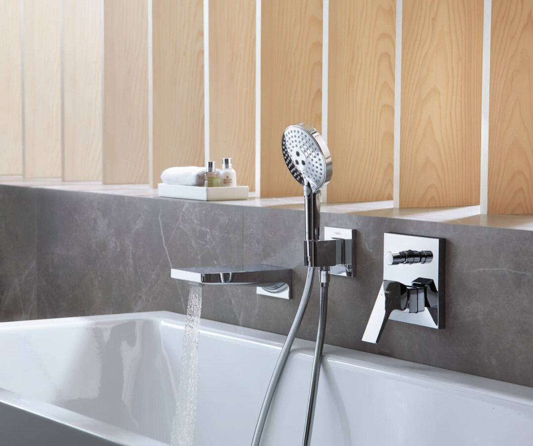 Hansgrohe Raindance Select S Душевой набор 120 3jet с держателем и шлангом 160 см хром 26721000