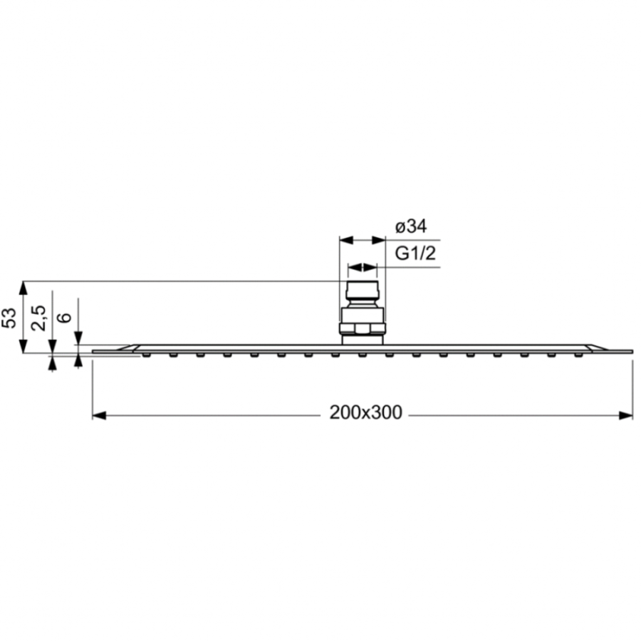 Ideal Standard душевая лейка B0390MY