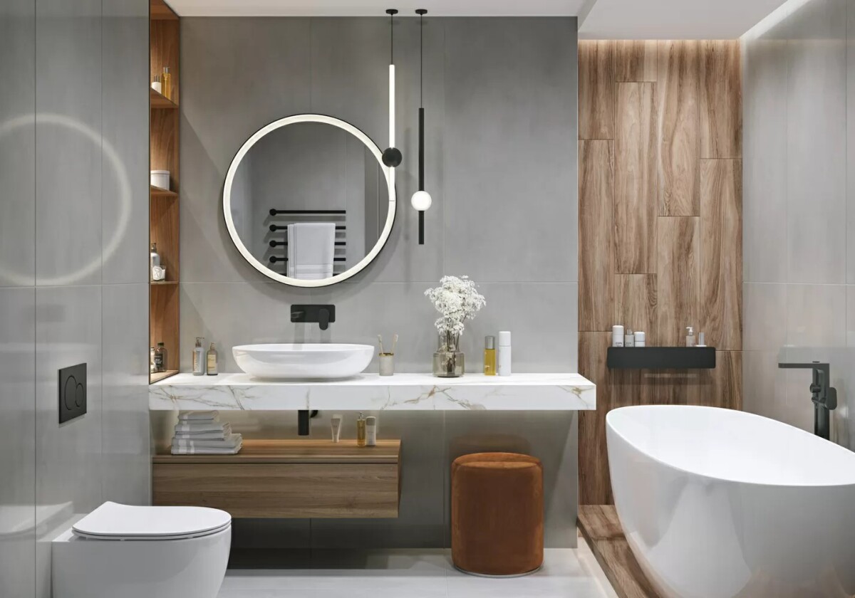 Керамогранит 60120STD15P LCM Studio Gray Полированный 600 x 1200 x 7 мм.