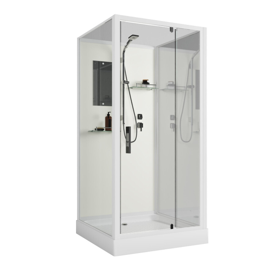 Niagara Standart Душевая кабина 80x80 Без крыши ST80/15Q/BK