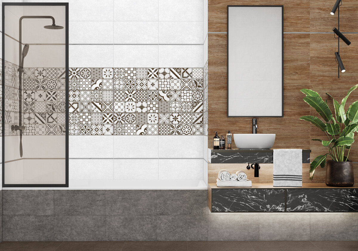 Alma Ceramica Boho Керамическая плитка настенная 249 x 500 x 8 TWU2550BOH70