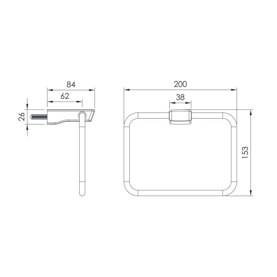 Imprese Grafiky полотенцедержатель ZMK04180828