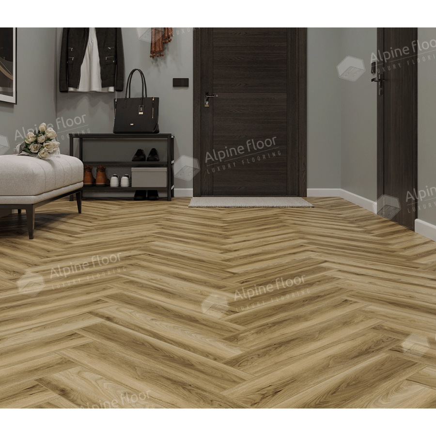 Alpine Floor Nut SPC ламинат Орех Акорн ECO 22-6AB 600 х 125 х 4.0 mm