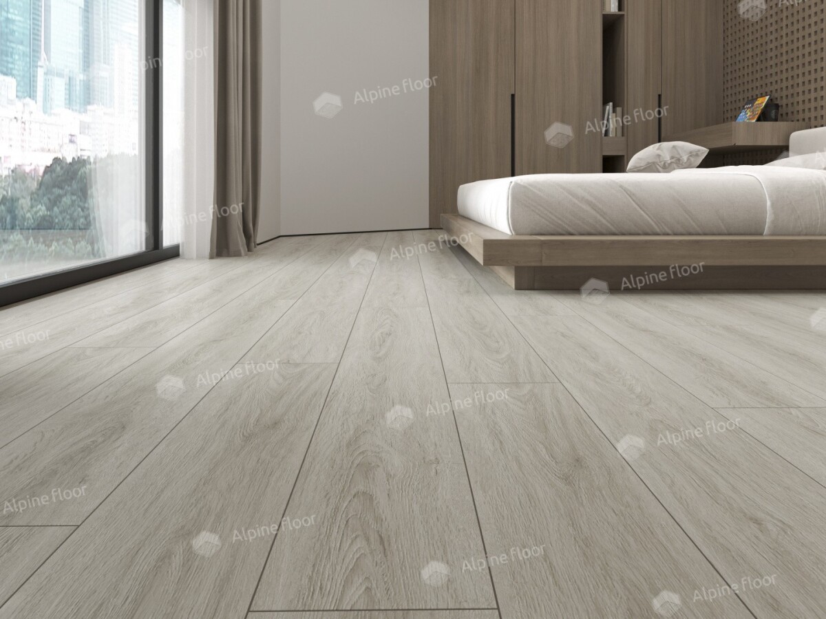 Alpine Floor Easy Line Кварцвиниловая плитка LVT Дуб Кофейный ECO 3-15 PB 1219.2 х 184.15 х 3 mm