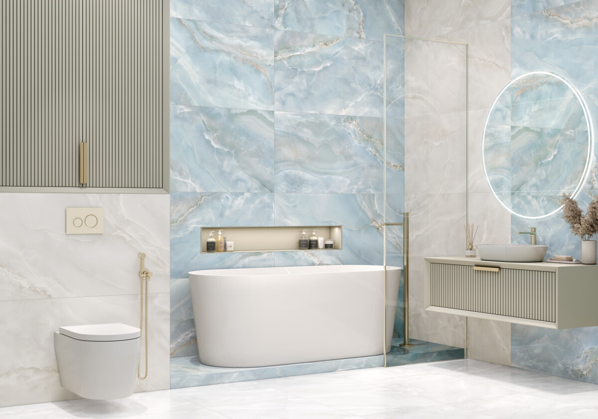 Delacora Onyx Breez Sugar Керамогранит 600 x 1200 x 9.5 60120ONB06