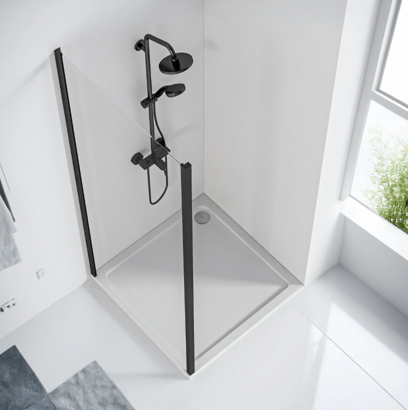 BAS Cube SP-100-C-B Боковая панель 1000х1900 Черный КУ00025