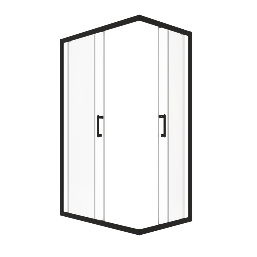 Triton pro Душевая Ширма Фикс-Блэк 100х80 Щ0000081488