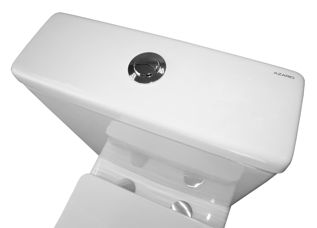Azario Flin унитаз напольный безободковый с сиденьем микролифт AZ-1363C