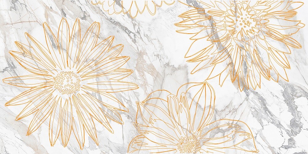 Плитка керамическая Березакерамика Декор Briere Flower 1 30x60