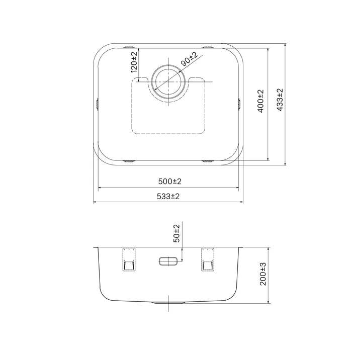 Iddis Mate мойка кухонная универсального монтажа MAT53S0i77