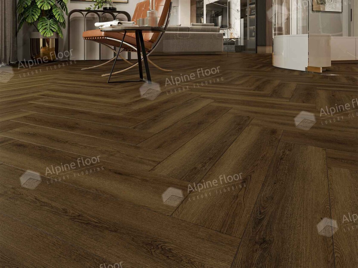 Alpine Floor Parquet Light SPC ламинат Дуб Далим ECO 13-33AB 600 х 125 х 4мм