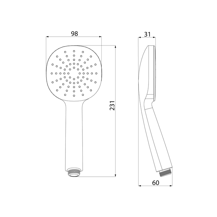 Iddis Optima Home душевая лейка OPH1F98i18