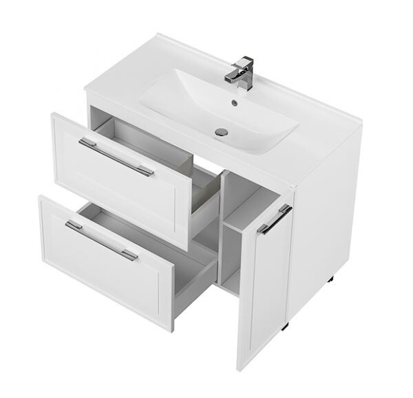 Mirsant Адель 100 тумба с раковиной More УТ000048312