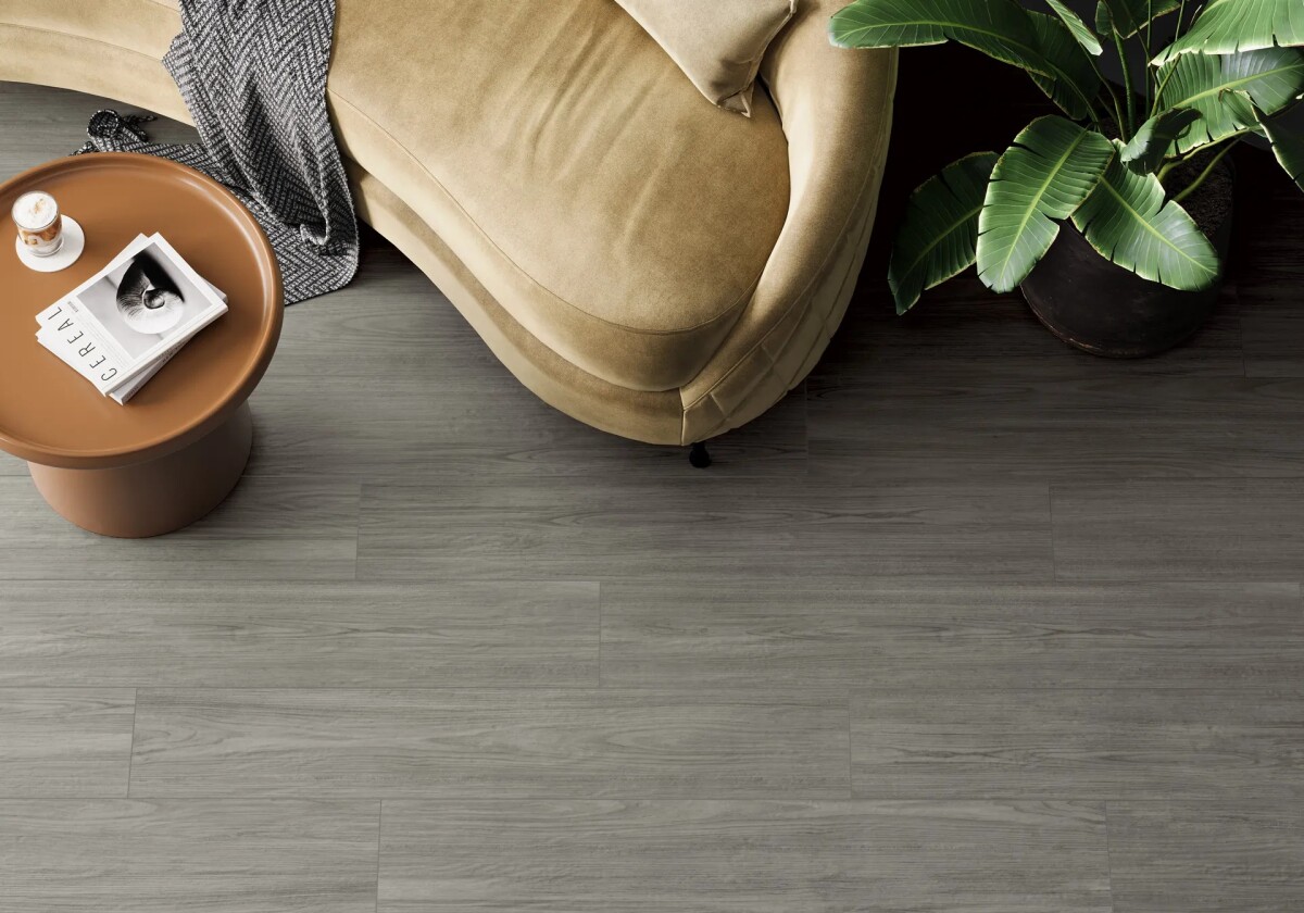 Керамогранит Artkera Group GP20120FIN25 Finewood Graphite матовый 200 x 1200 x 9 мм.