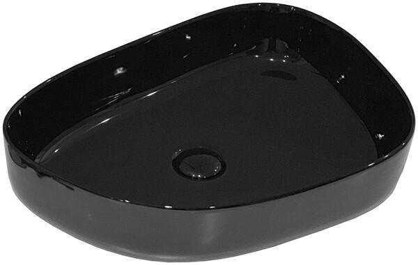 BelBagno BB1435-NERO раковина накладная 55 см черная