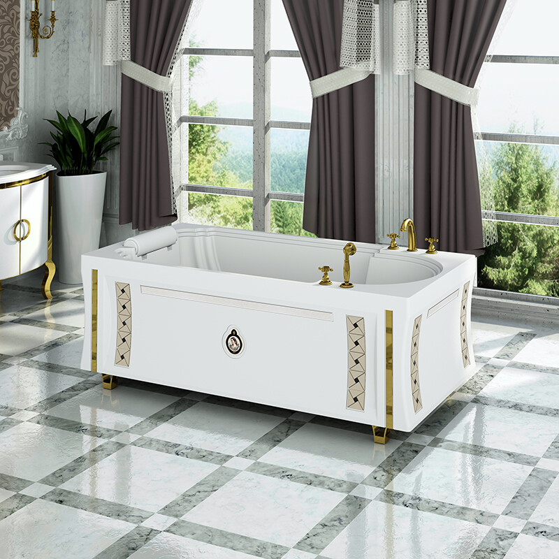 Fra Grande Анабель Chrome 170*85 ванна акриловая прямоугольная с панелями