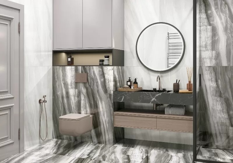 Керамогранит 60120BAL15P LCM Barcelo Gris Полированный 600 x 1200 x 7 мм.