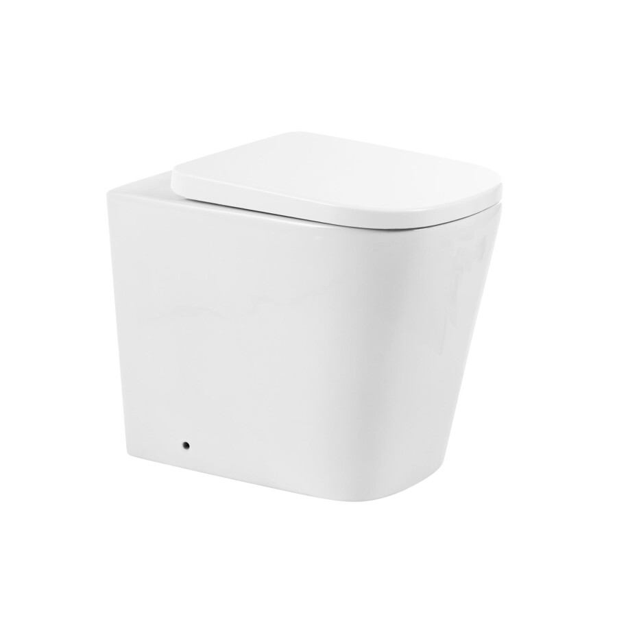 Унитаз безободковый приставной BelBagno ALBANO BB120CBR