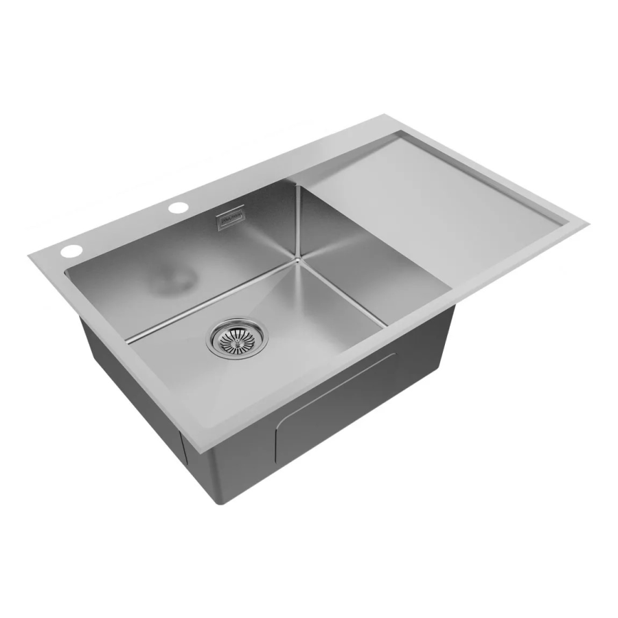 Кухонная мойка KRONER-EDGE 78F PM777851-BSL