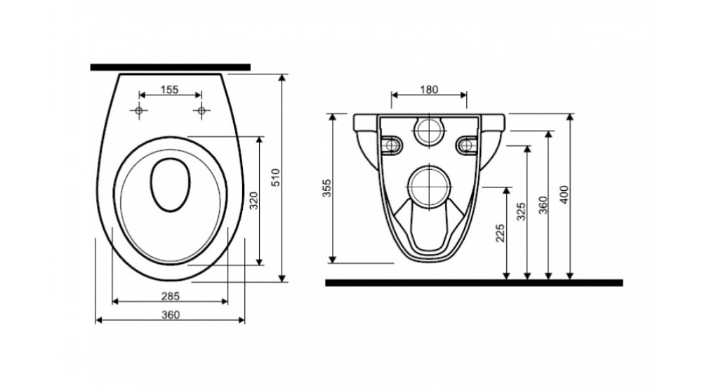 Ifo Hitta RS041310000 унитаз подвесной