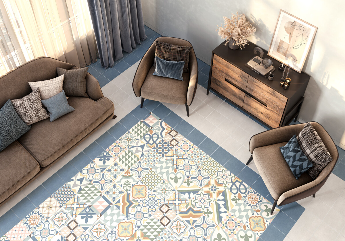 Керамогранит Artkera Group Design Art GP2020DMX11 Design Mix 3 Матовый 200 x 200 x 8 мм.