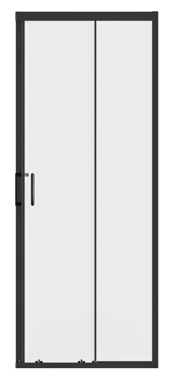 BAS Cube CR-80-C-B душевое ограждение 800х800х1900 Черный КУ00019