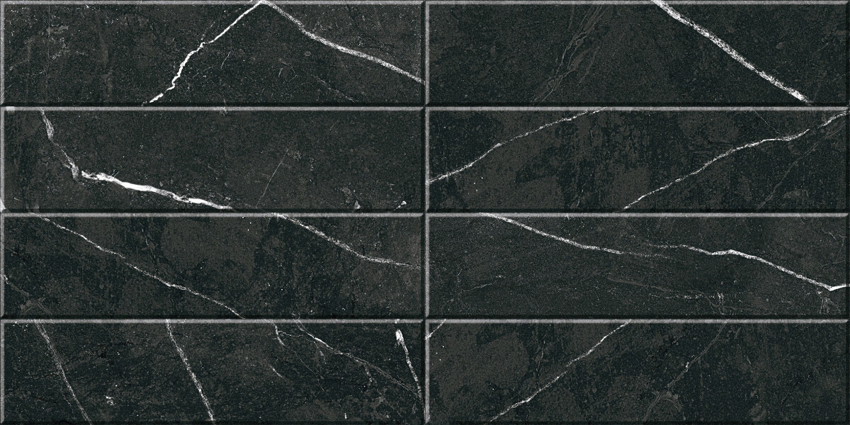 Керамическая плитка Cube Ceramica Hardrock Bricks Dark 30*60 УТ000084607