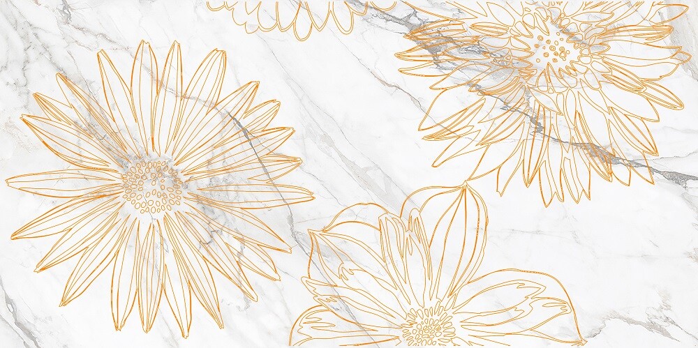 Плитка керамическая Березакерамика Декор Briere Flower 1 30x60