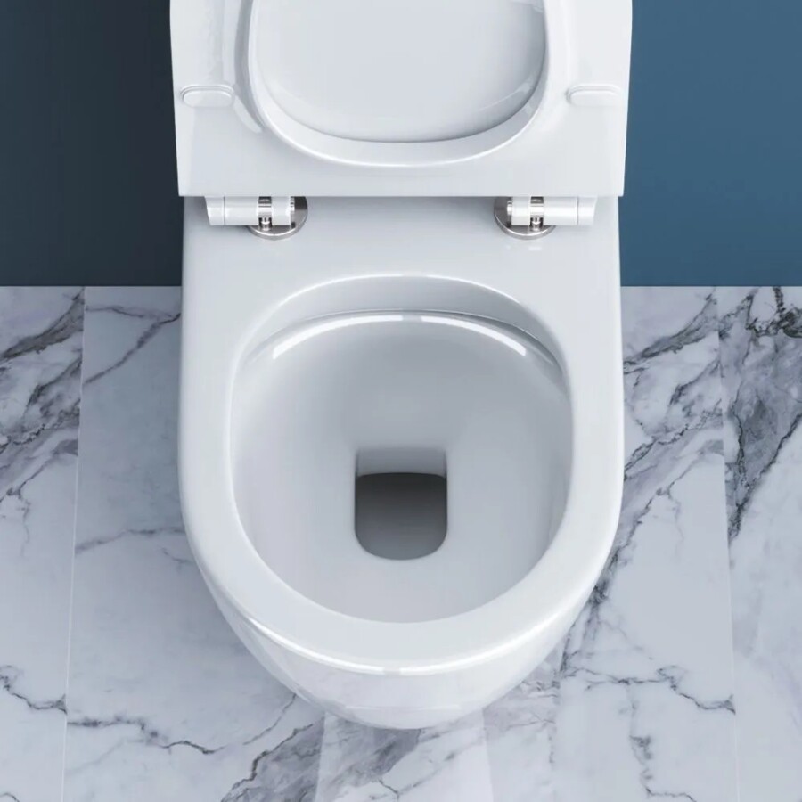 Унитаз-компакт безободковый BelBagno SFERA-R BB2141CPR/SC BB2141T